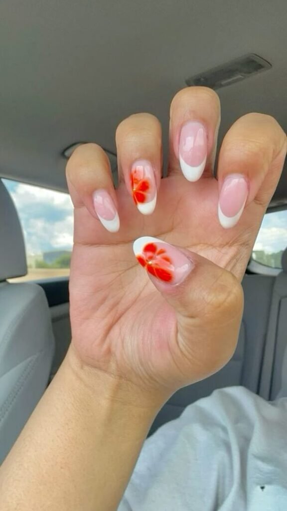 Aesthetic floral nail designs for spring